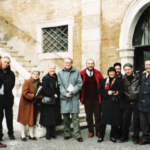 G. Cisbani,E. De Signoribus, M. Venieri, Sig. e Sig.ra Tomlinson, M. Rotunno, L. De Signoribus, G. Rongoni, Mario Dondero, Sandro Pazzi